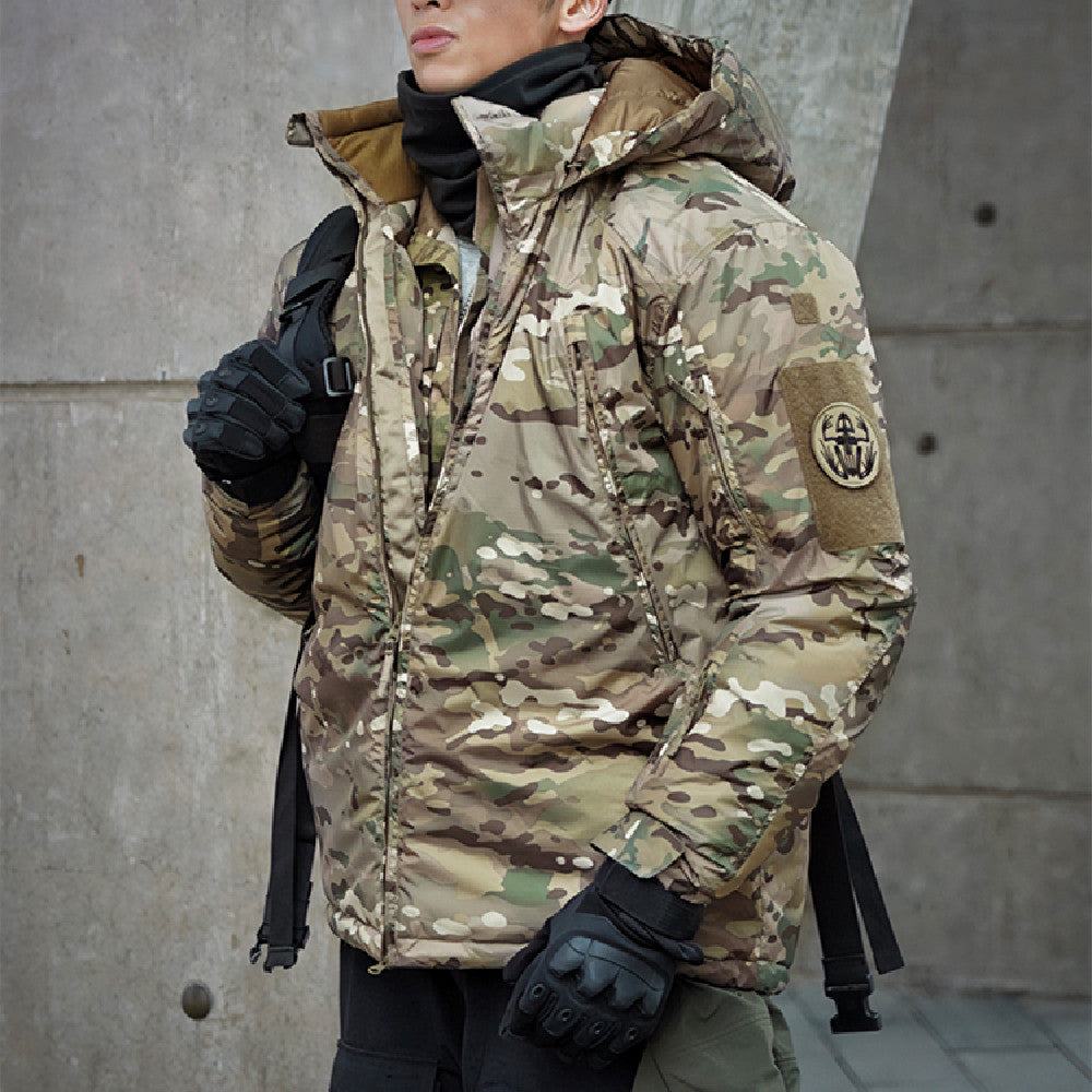 Stay Warm and Stylish with Our Waterproof Camouflage Jacket