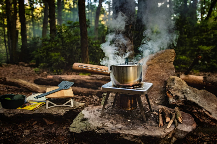 PREPARE DELICIOUS MEALS OUTDOORS